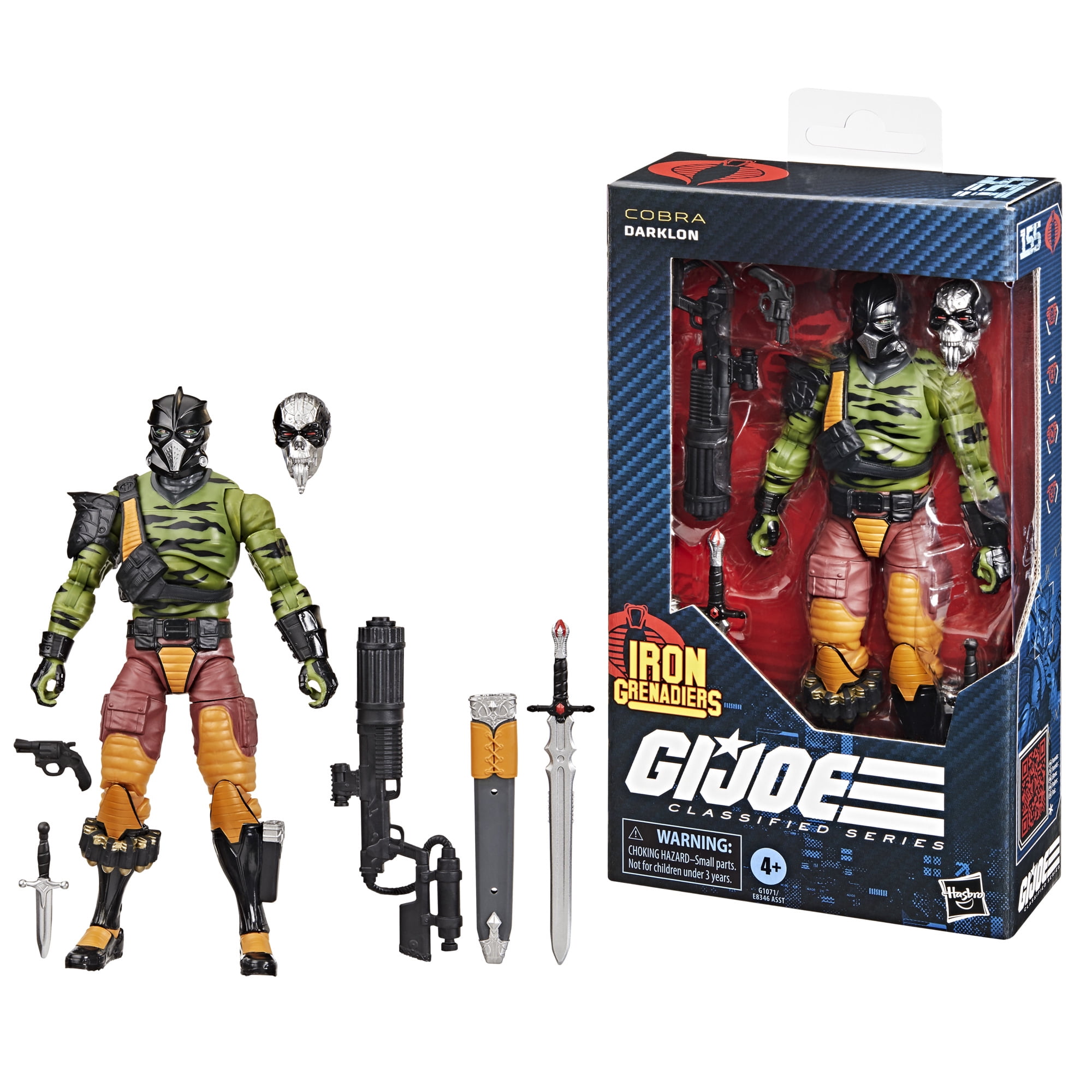 G.I. Joe Classified Series, figurine 155 Darklon