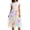 White, variant on Women's Glitter Sequin High Waist Tutu Skirt - Tiered Cake Midi Skirt with Mesh & Chiffon Layers for Carnival, Party & Evening Wear, M
