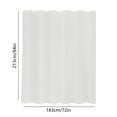 thumbnail image 3 of Dmlowu Shower Curtain, Extra Long Shower Curtain Liner, Waterproof Quicker Dry Shower Curtains for Bathroom, 72x84 Inch Microfiber Fabric Shower Curtain for Home Decor, Solid Color, 3 of 7