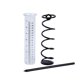 thumbnail image 1 of Apmemiss Rain Gauge, Glass Rain Gauge Outdoor, rain gauges for Yard with Stake Best Rated, Rain Water Meter Measuring with Metal Frame, Decorative for Garden, Deck, Lawn, Landscape, Backyard, 1 of 2
