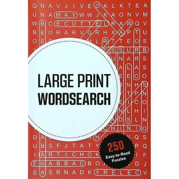 Large Print Woredwsearch