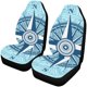 thumbnail image 1 of ABPHQTO Juego de 2 fundas para asientos de coche Rose Universal Auto Asientos delanteros Protector para coche, SUV sedán, camión, 1 of 3