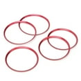 thumbnail image 4 of Car Air Outlet Ring, Air Conditioning Vent Trim Red 5pcs Anti-Rust  Replacement For  CLA250 2013-2018 For Decor, 4 of 8
