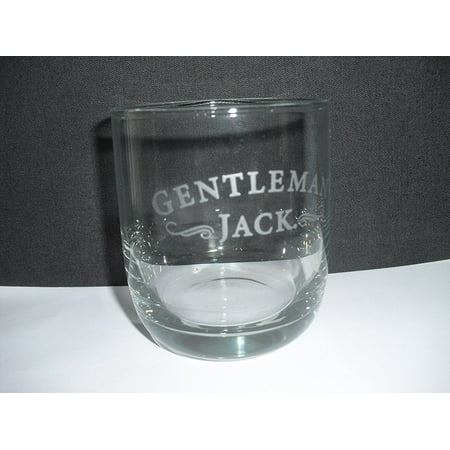 Jack Daniel's Gentlman Jack Promotional Tumbler (Glass), Jack Daniel's Gentleman Jack Promotional Tumbler (Glass) By Gentleman (Best Way To Drink Gentleman Jack)