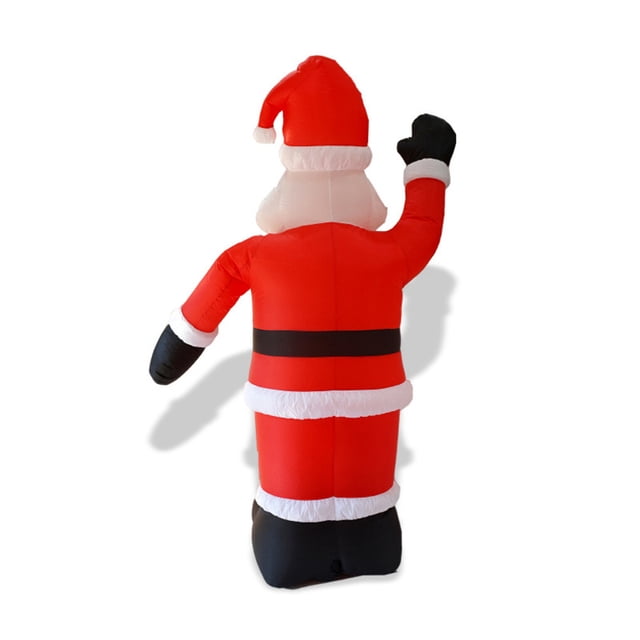 Wosthever Decoración inflable de Navidad para Patio, césped, Patio, adorno brillante, luces LED, 2,4 metros, juguete de Año Nuevo, decoración Kits de decoración para fiestas Enchufe australiano