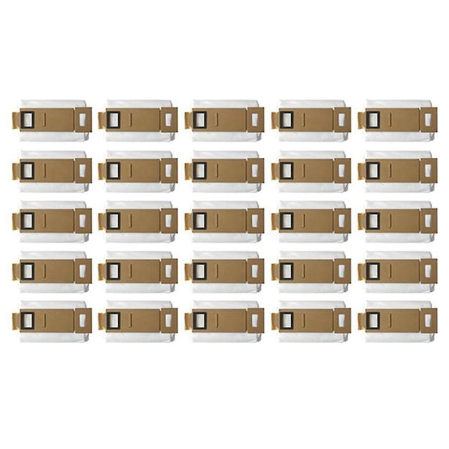 25 bolsas de polvo para aspiradora Xiaomi Roborock T7s T7s Plus S7 Afortunado Sencillez