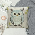 thumbnail image 2 of JRXY Inspirational Quote Cute Owl&nbsp;Lotor Pillow Case,Forest Animals Pillowcase ,Gifts For Kids Girl Boy,Decorate Home Kids Room Bedroom Living Room Nursery Classroom White, 2 of 5