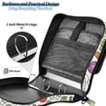 thumbnail image 4 of FORMRS Zipper Binder with Shoulder Strap 2-inch Ring 500 Sheet Capacity File Bag, Vegetables Pattern, 4 of 5