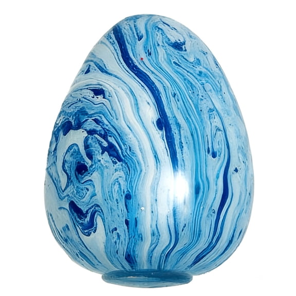 Colorful Flow Texture Easter Eggs - Colorful Swirl Design Decorations for Spring Home, Easter Egg Hunts, Party Favors & Table Centerpieces