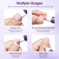 thumbnail image 3 of 4-in-1 Cuticle Pusher Pen with Micro-Dosin Oil, Cuticle Remover & Cuticle Oil in a Pen, Ceramic Nail Pusher Oil Pen for Hangnails & Dry & Damaged Nails（2Pack）, 3 of 10