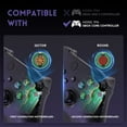 thumbnail image 6 of eXtremeRate Multi-Colors Luminated D-pad Thumbsticks Start Back Sync ABXY Buttons for Xbox Series X/S Controller, Scarlet Red Classical Symbols Buttons DTF V3 LED Kit for Xbox Core Model 1914, 6 of 7
