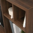 thumbnail image 5 of Sauder Englewood Computer Desk Hutch Spiced Mahogany, 5 of 8