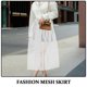 thumbnail image 3 of unbranded Falda Transparente De Tul Para Mujer Con Ajuste De Y Estilo Fluido Para Fiestas, 3 of 8