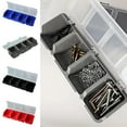 thumbnail image 2 of 6Pcs Screw Organizers Storage Bins with Lids, Plastic Stackable Hardware Organizer Box for Garage Nails Tool Organizing, 2 of 8