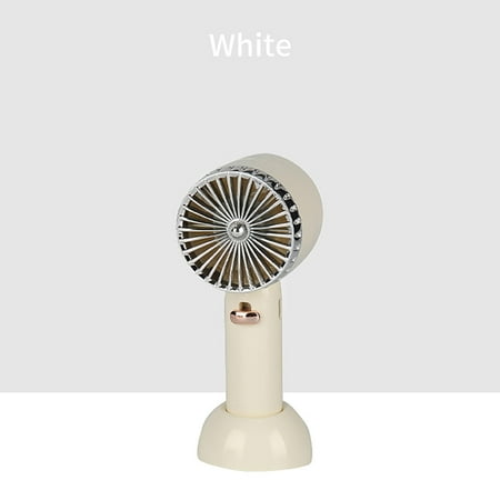 

Small Personal Handheld Table Fan Desk Fan Hand Held Fan Cute Mini Retro Desktop Small Fan Small Portable Handheld Fan Silent Electric Fan for Travel Office Room Household