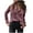 Purple, variant on Ichuanyi Womens Tops, Fashion Women's Winter Velvet Long Sleeve Button Pocket Casual Shirt Top