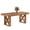 Dark Brown, variant on Fnova 63'' Farmhouse Dining Table for 4-6 People, Rectangular Dinner Table with Sturdy X-Shaped Base, for Dining Room, Living Room, Kitchen & Home Office