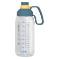 thumbnail image 1 of Botella de Agua de Boca Ancha para Gimnasio con Báscula Jarra de Agua Fría Caliente Sin BPA de Gran Capacidad para Fitness Al Aire Libre Camping Corre Azul Baoblaze Botella grande, 1 of 8