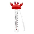 thumbnail image 1 of DFC Large Floating Pool Easy To Read Celsius For Swimming Pools Spas Hot Tubs Aquariums Crab 10ml, 1 of 8