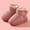 Pink, variant on Winter Girls Boots Warm Faux Lined Non Slip Outdoor Cold Weather Footwear For Toddler Youth Children Beige 22