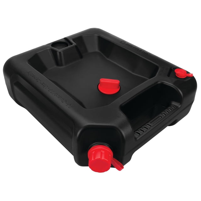 Contenedor de drenaje de aceite Performance Tool W4077 15,14 L negro