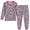 1# Leopard, variant on DDSOL Toddler Girls Pajamas Valentines Day Long Sleeves Leopard Sleepwear 2-Piece 4T
