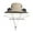 Khaki, variant on Qwtwty Hat with Fans Solar Power Wide Solar Fan Outdoor Fishing Hat Men Sun Hat with Solar Fan Fishing Hats 3 Speed Adjustable Fan Hat