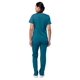 thumbnail image 2 of Conjunto médico Adar Pro Breakthrough Plus para mujer - Top con cuello en V mejorado y pantalones con múltiples bolsillos - 4400 - Azul caribeño - S, 2 of 5