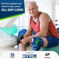 thumbnail image 4 of DR. BRACE Compression Knee Brace with Side Stabilizers & Patella Gel Pads, Knee Support for Knee Pain, Running & Sports, Men & Women (Zeus, Large), 4 of 6