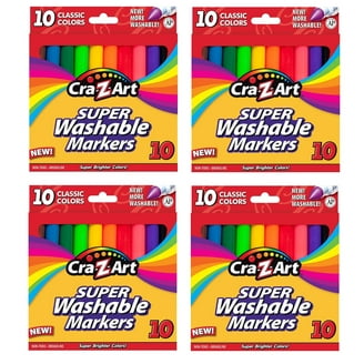 Cra-Z-Art Bright & Bold Colored Marker Set, 64 Count for Kids