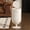 Cream White, variant on Metal Bathroom Trash Can with Lid, 5.3 Gallon Wine Glass Shaped Automatic Waste Basket Touchless, Smart Round Tall Garbage with High Leg for Office, Bedroom, Kitchen, Cream White