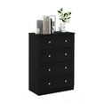 thumbnail image 2 of Furinno Tidur Simple Design 4-Drawer Dresser, Americano, 2 of 6