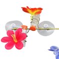 thumbnail image 2 of Alimentador Alimentos Comedero para pájaros con ventosa y flores, comedero decorativo para pájaros, creativo para exteriores Likrtyny Para estrenar, 2 of 5