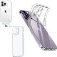 thumbnail image 3 of Phone Case for iPhone 14 Pro Max & iPhone 14 Pro, Full Lens Protection, Non-Yellowing Slim Cover, Shockproof Anti-Fingerprint, 6.7 Inch, 3 of 7
