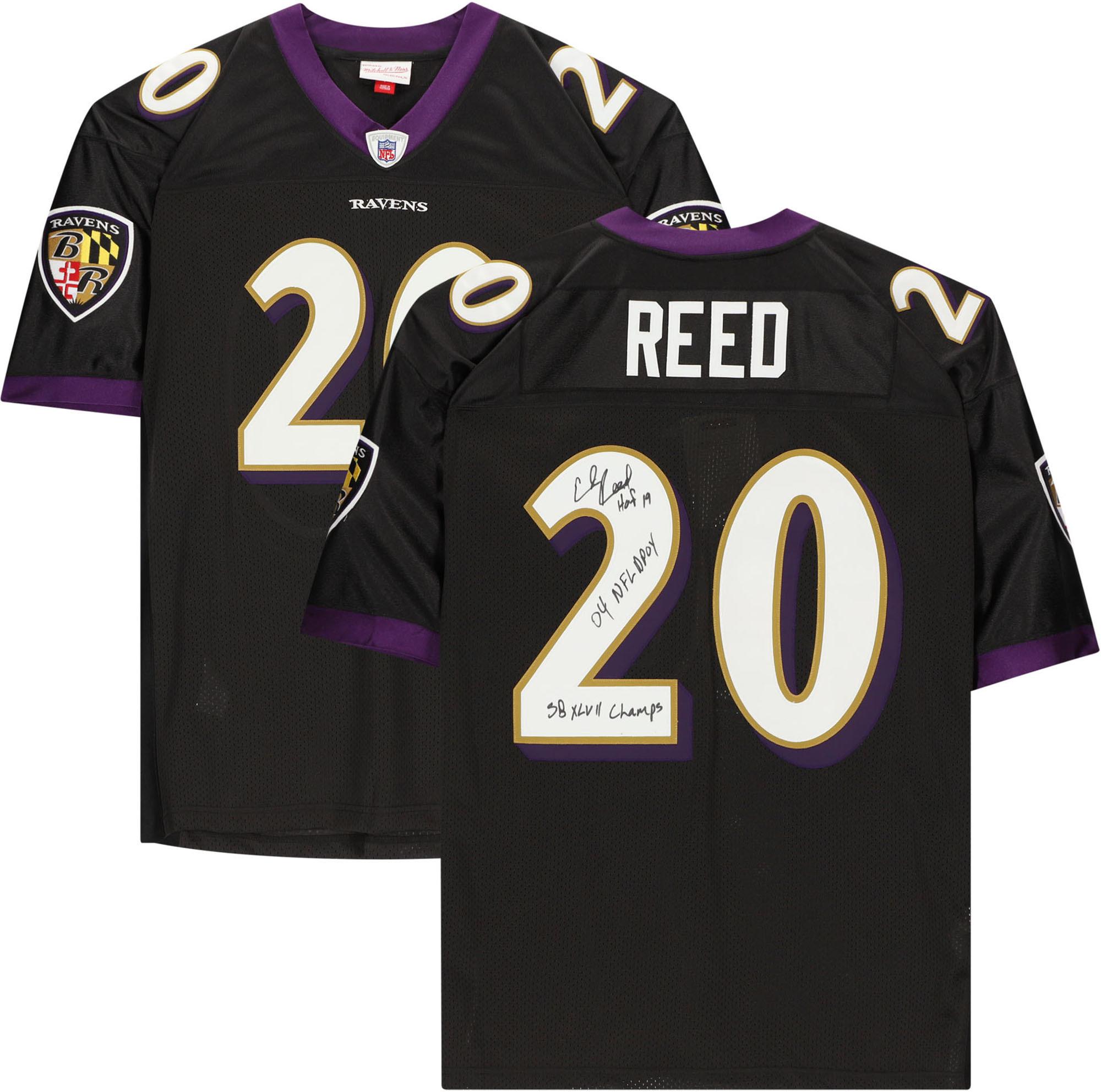 Ed Reed Baltimore Ravens Autographed 