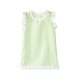 thumbnail image 1 of Niña Bebé Vestido de Verano Encaje a Cuadros Vestido de Cuello para Niñas Pequeñas, 1 of 6