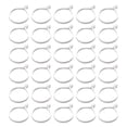 thumbnail image 1 of Miangastore Plastic Rings for Hanging Curtains White 60Pcs 2.1x1.4x0.2in, 1 of 8