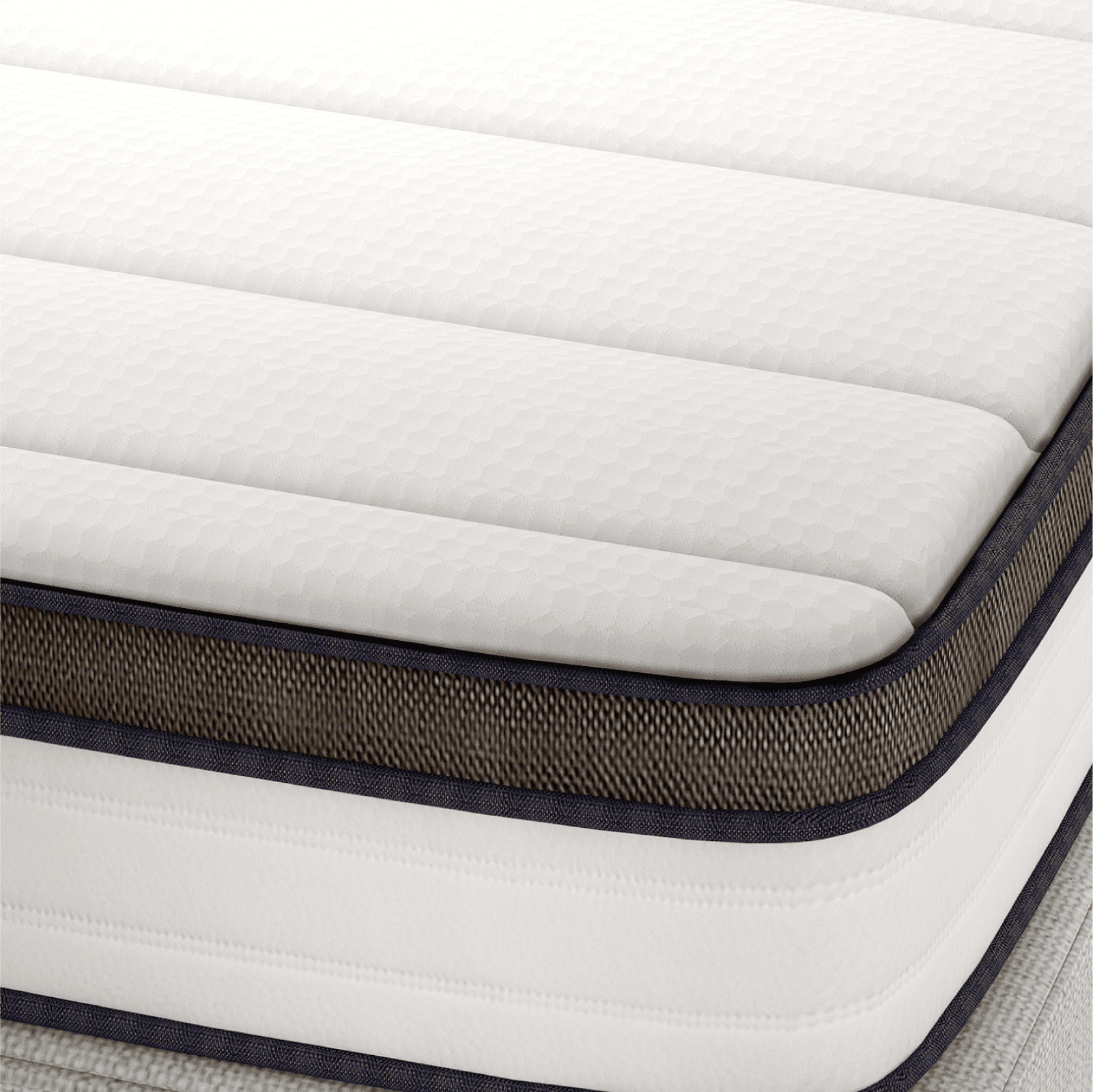 10" Hybrid Mattress,Z-HOM King Size Mattresses in a Box Medium Firm Cool Comfort Pocket Spring