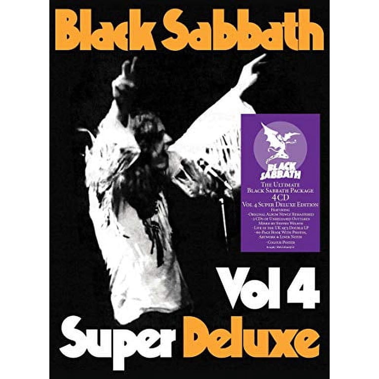 洋楽 Black Sabbath Vol 4 Super Deluxe Vol. 4 (Super Deluxe/5Lp Box Set) - Walmart.com