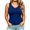*Navy, variant on VBVC Women's Plus Ribbed V Neck Fitted Tank Tops , Ladies' Basic Sleeveless Camisole , Summer Casual Layering Shirts For Women, L-5XL