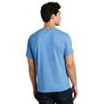 thumbnail image 4 of Gildan Short Sleeve T-Shirt for Men, Heavy Cotton Crewneck Classic Shirt, Carolina Blue Tee, 4XL, 4 of 5