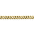 thumbnail image 3 of Primal Gold 14 Karat Yellow Gold 5.75mm Flat Beveled Curb Chain, 3 of 4