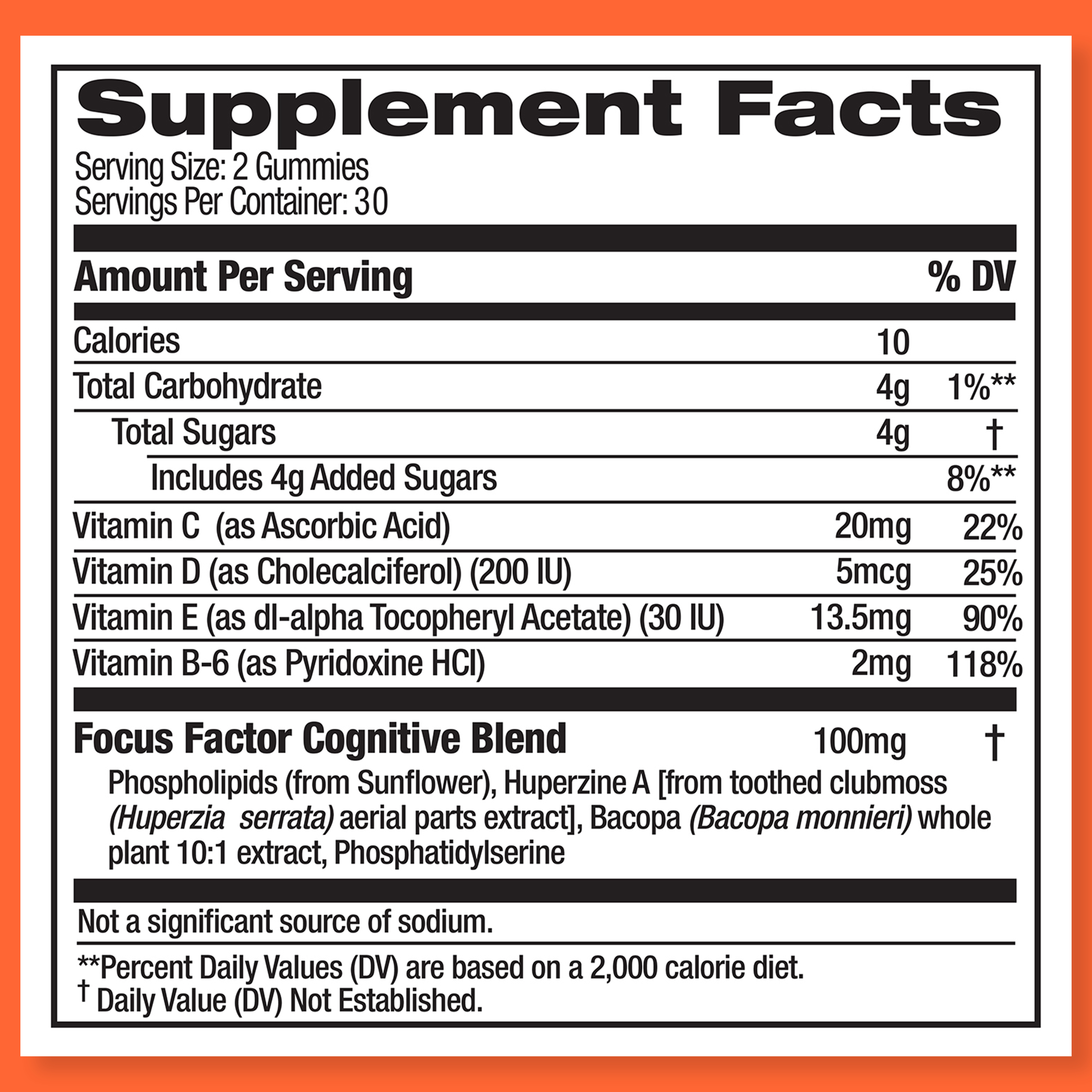 Buy Focus Factor Brain Health Gummies, 60 Count Support for Memory