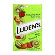 Luden's Moisture Drops Hydro-Action Formula, Kiwi Strawberry, 20 Ct