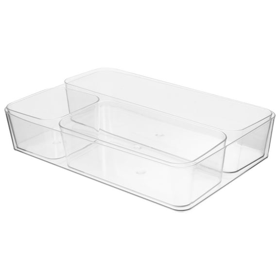 unbranded 4 Pcs Slot Drawer Drawer Storage Box Desk Drawer Organizer Office 5X17.5X26CM