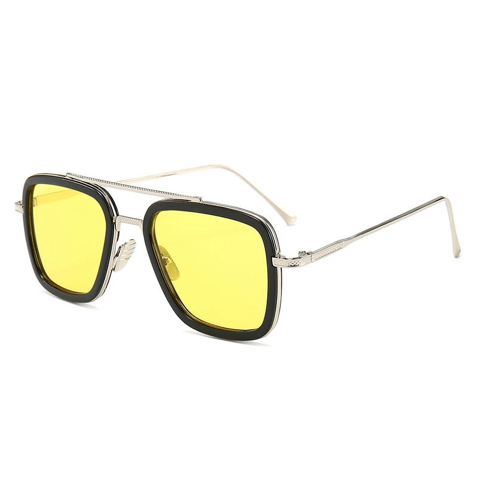 Marvel Tony stark Iron man Edith Vengeurs Lunettes de Soleil Retro Lunettes E01 Walmart