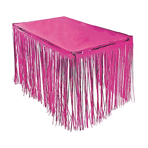 fringe table skirt walmart