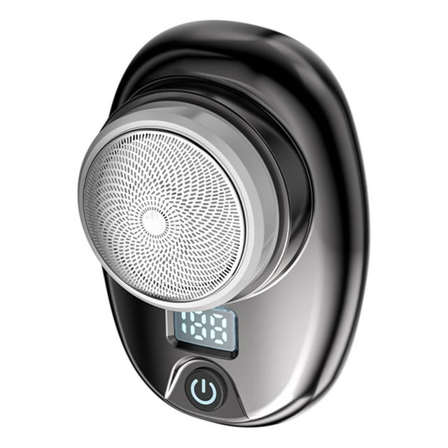 Rasoir de Voyage Taille Mini, Charge Rapide Type-C, Rasoir de Voyage portable avec Affichage Numérique LCD