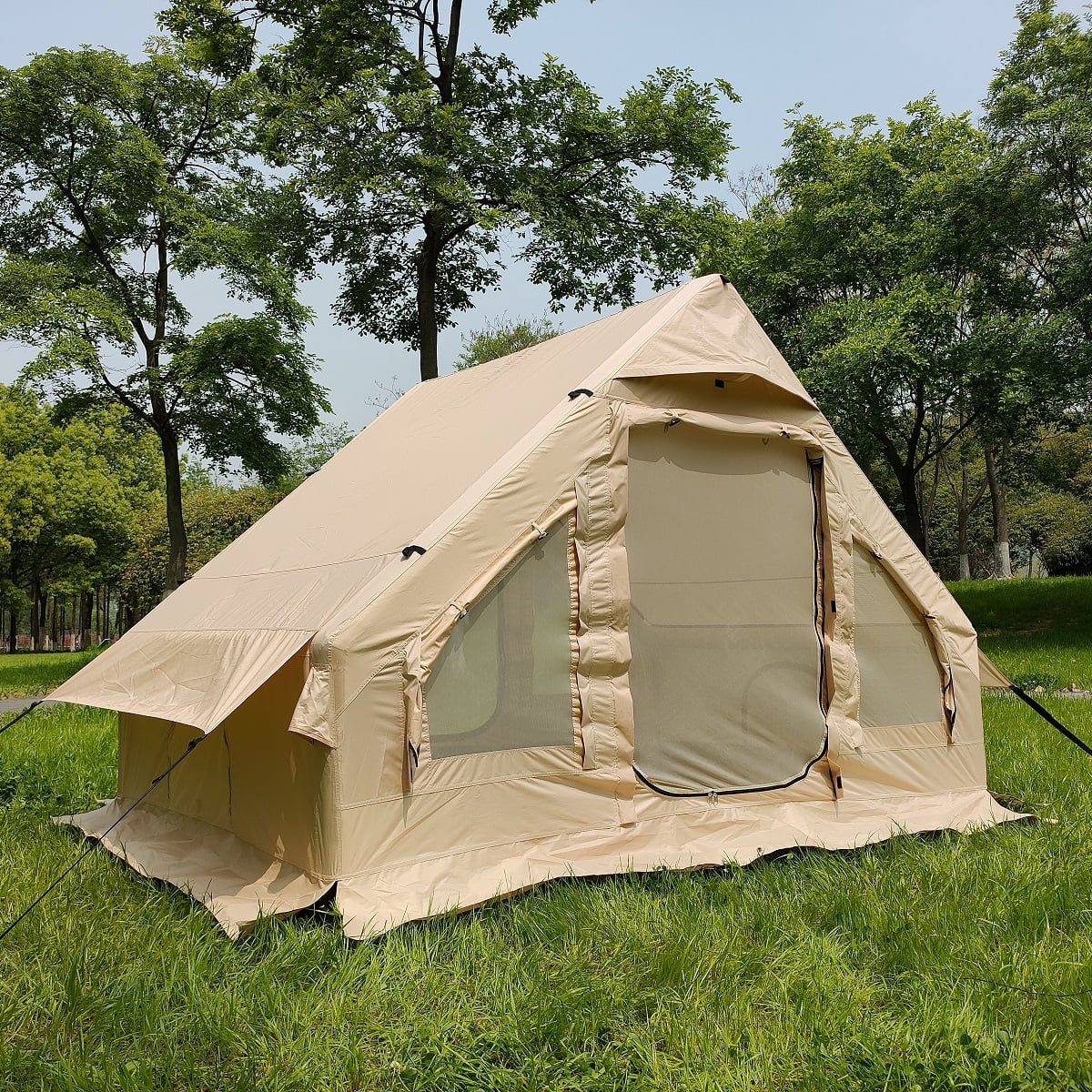 Quechua Arpenaz Fresh & Black Waterproof Family Camping Tent