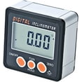 thumbnail image 1 of Inclinómetro de transportador LCD digital 0-360 ° Transportador electrónico Carcasa de aleación de aluminio Caja de bisel digital Medidor de transportador Base magnética, 1 of 7